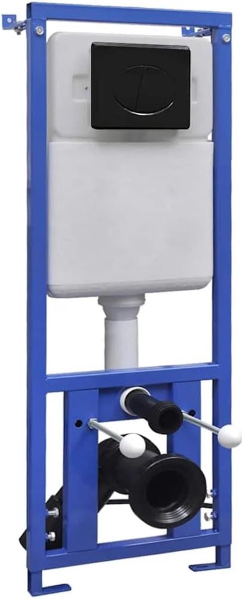 Verborgen Toiletbak - Muurreservoir Inbouw - Badkamer Renovatie - Dubbel Systeem - 41 x 14 x 125 cm