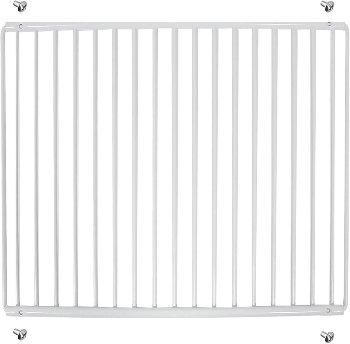 Koelkastplank - Vrieskastlade - Extra Opbergruimte - Uitschuifbare Armen - 425-670mm Breed - Wit