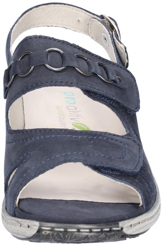 Waldläufer sandale pour femme Garda bleu foncé 7