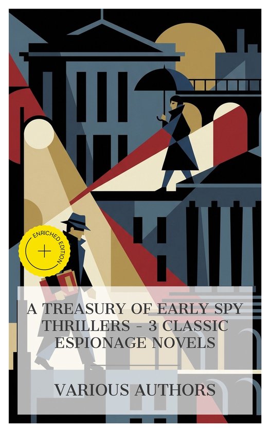 A Treasury of Early Spy Thrillers – 3 Classic Espionage No ... - cover