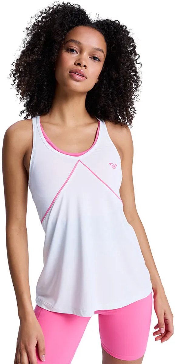 Roxy Move Free 2 Top Zonder Mouwen XL Vrouw Coconut Milk
