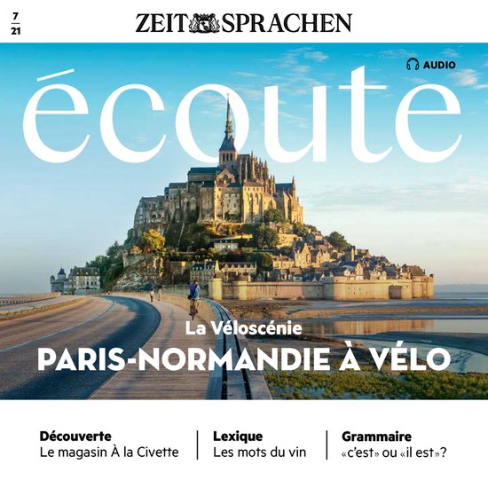 Französisch lernen Audio - Der Radweg Paris–Mont-Saint-Mi ... - cover