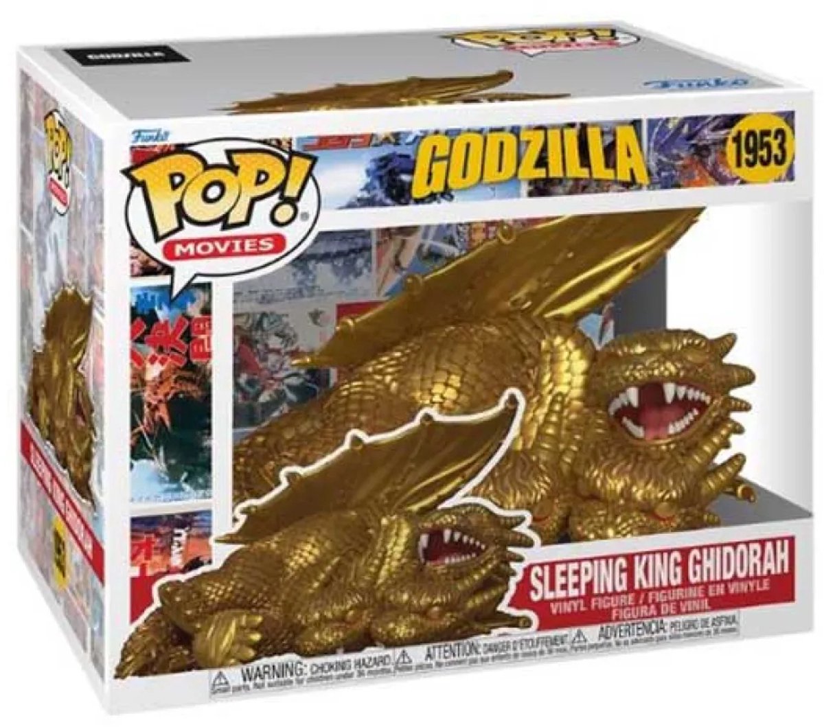 Funko Godzilla Super Sized POP! Movies Vinyl Figure Sleeping King Ghidorah 15 cm POP! Figuur — cadeau in Spellen & Speelgoed - foto 2