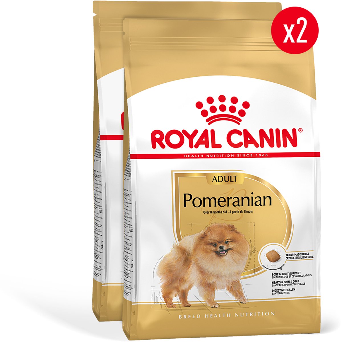 Royal Canin Pomeranian Adult - Hondenvoer - 2 x 3 kg