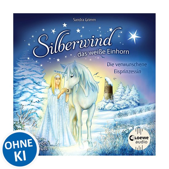 Silberwind, das weiße Einhorn (Band 5) - Die verwunschene E ... - cover