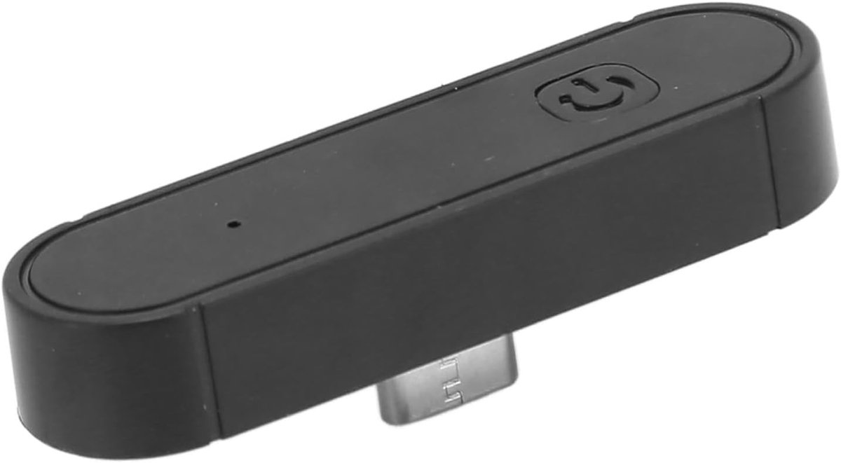 Bluetooth Audio Adapter - Draadloze Zender - Muziek Streamen - Type C Connector - 8-10 Meter - Zwart