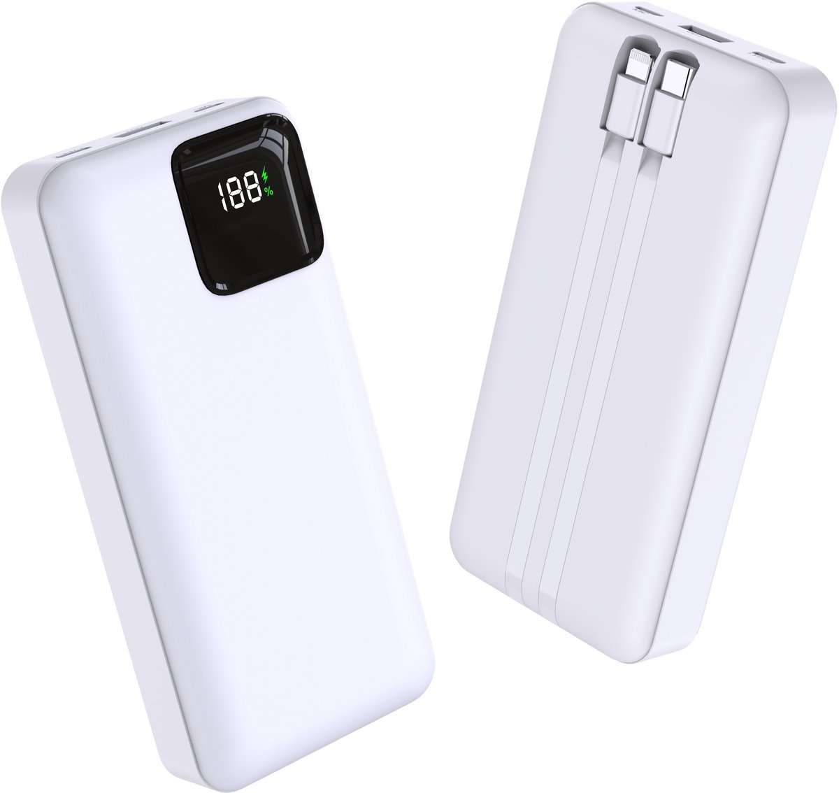 Powerbank 30.000 mAh - 22.5W Snellader - Led Display - 2 - Powerbank - €17,95