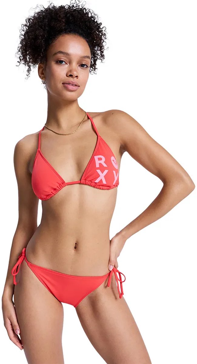 Roxy Essentials Sd Tiki Triangle Classic Ts Bikini L Vrouw Hibiscus