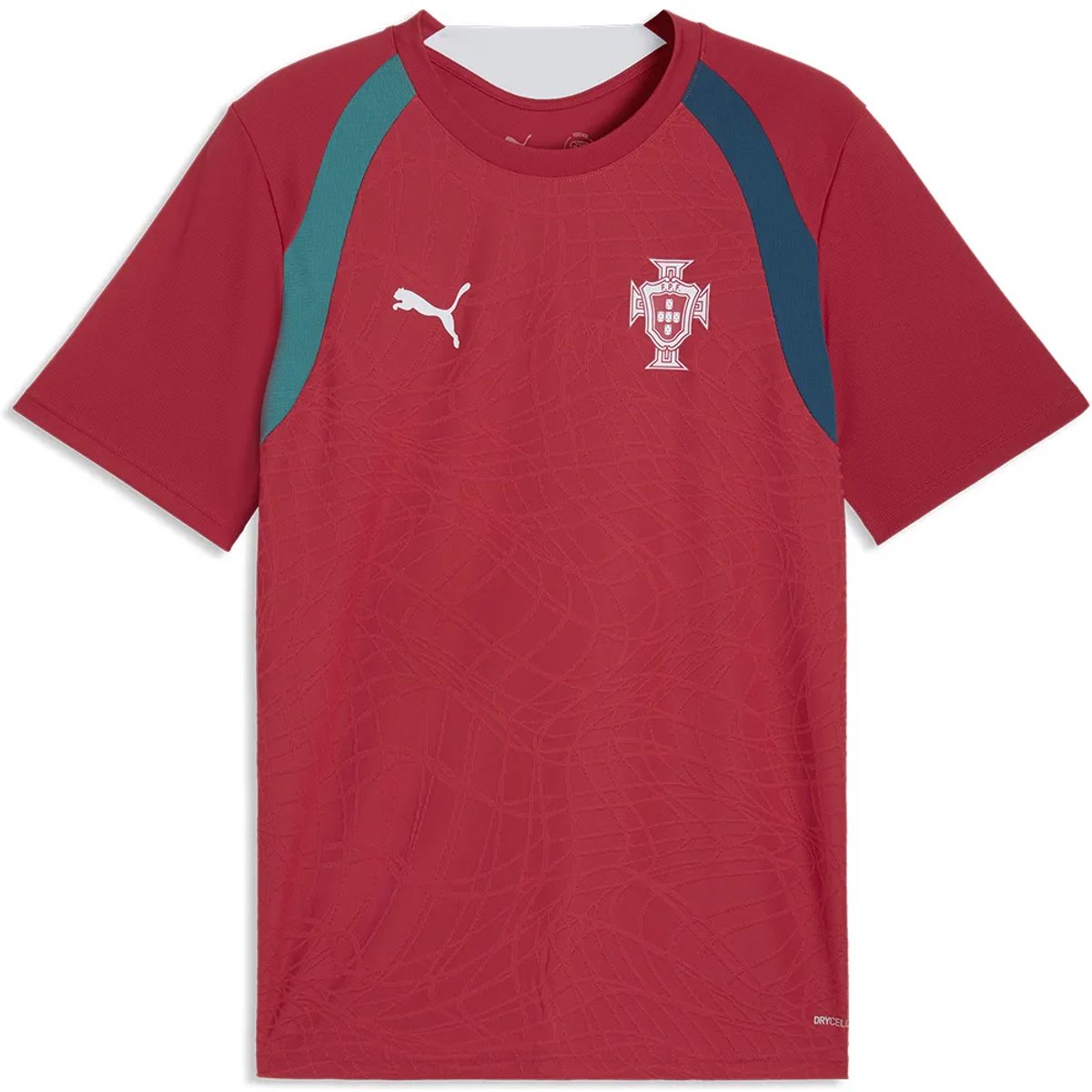 Puma Portugal 25/26 Training T-shirt Met Korte Mouwen 2XL Man Zilver