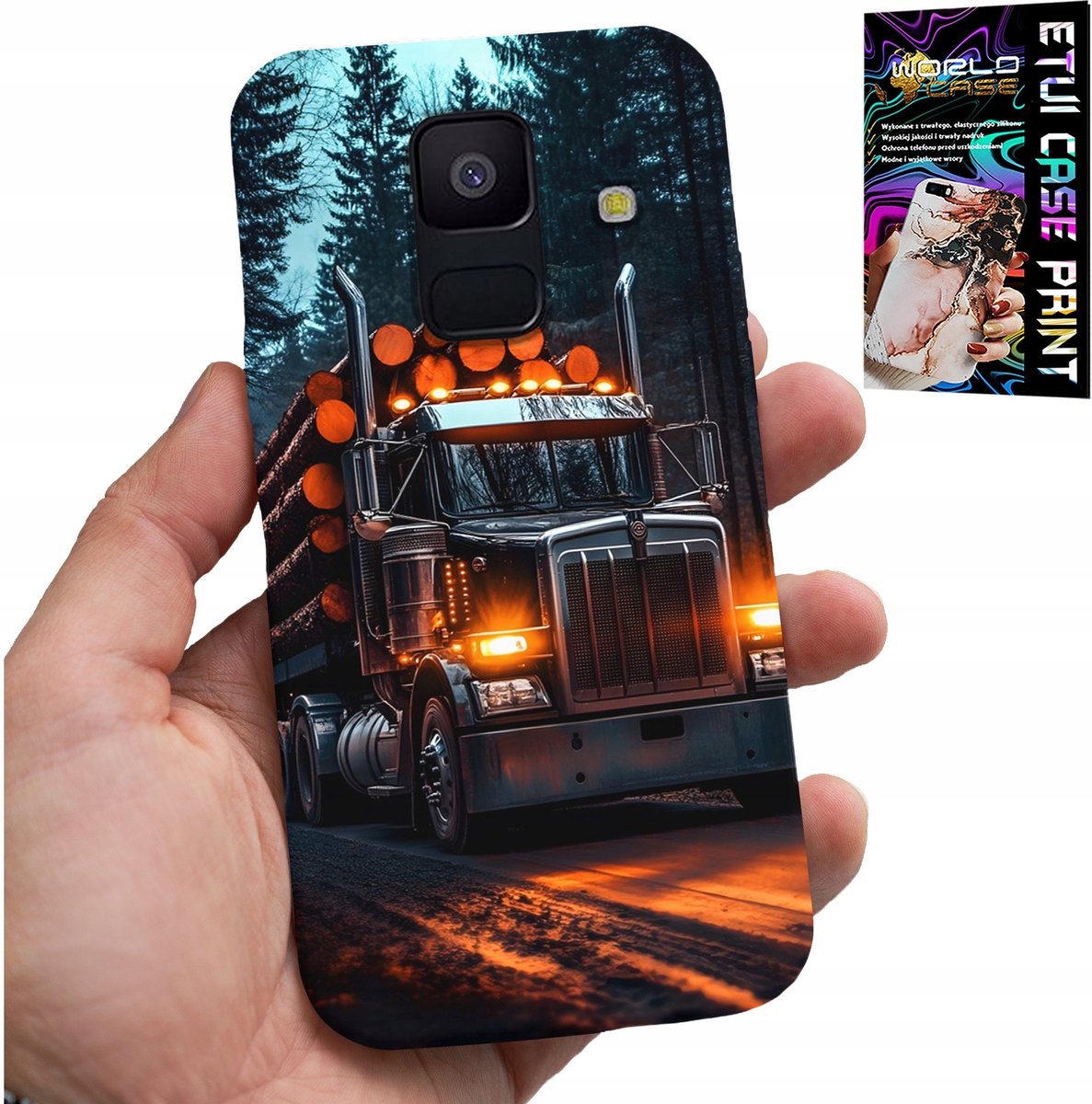 HOESJE VOOR SAMSUNG A6 2018 - TRUCK BACK HOESJE