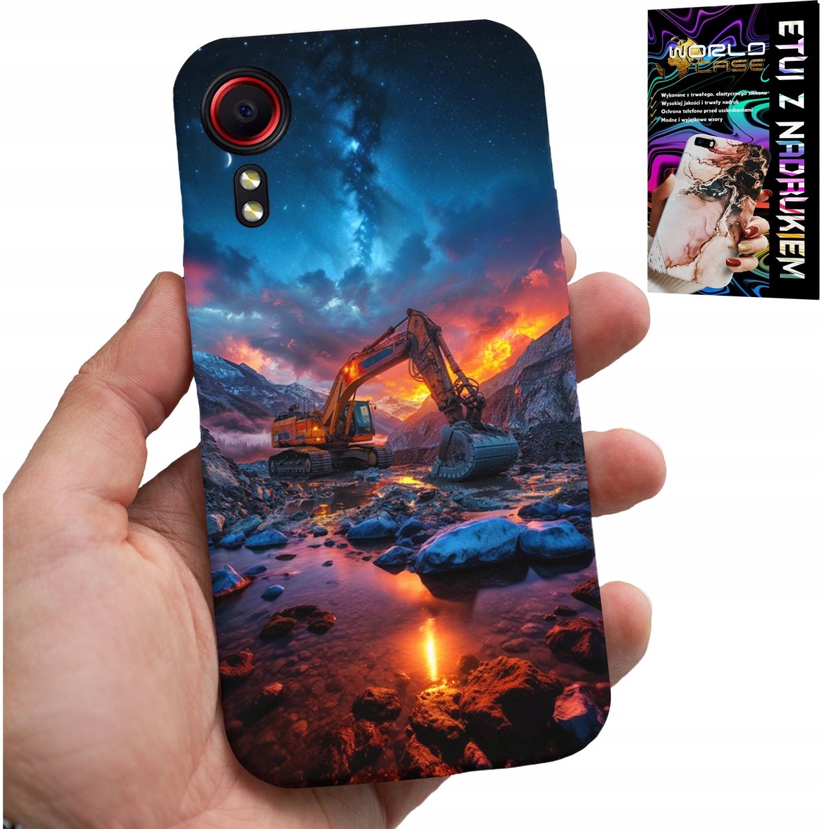 HOES VOOR SAMSUNG GALAXY XCOVER 7 - TRACTOR, LANDBOUW, TRACTOR, ONDERGRONDSE