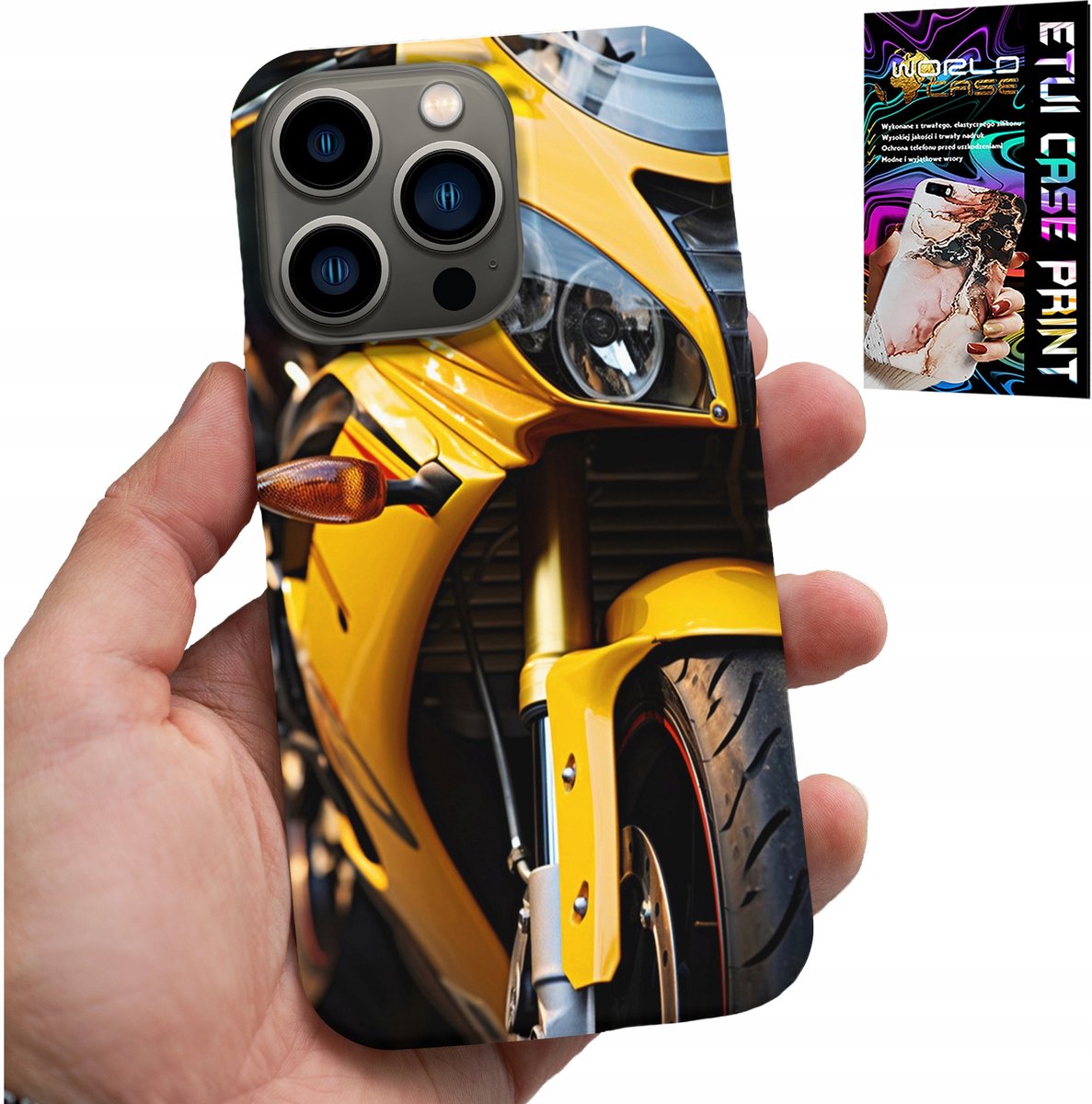 IPHONE 16 PRO MAX HOESJE - MOTORFIETS VENTILATOR ACHTERKANT