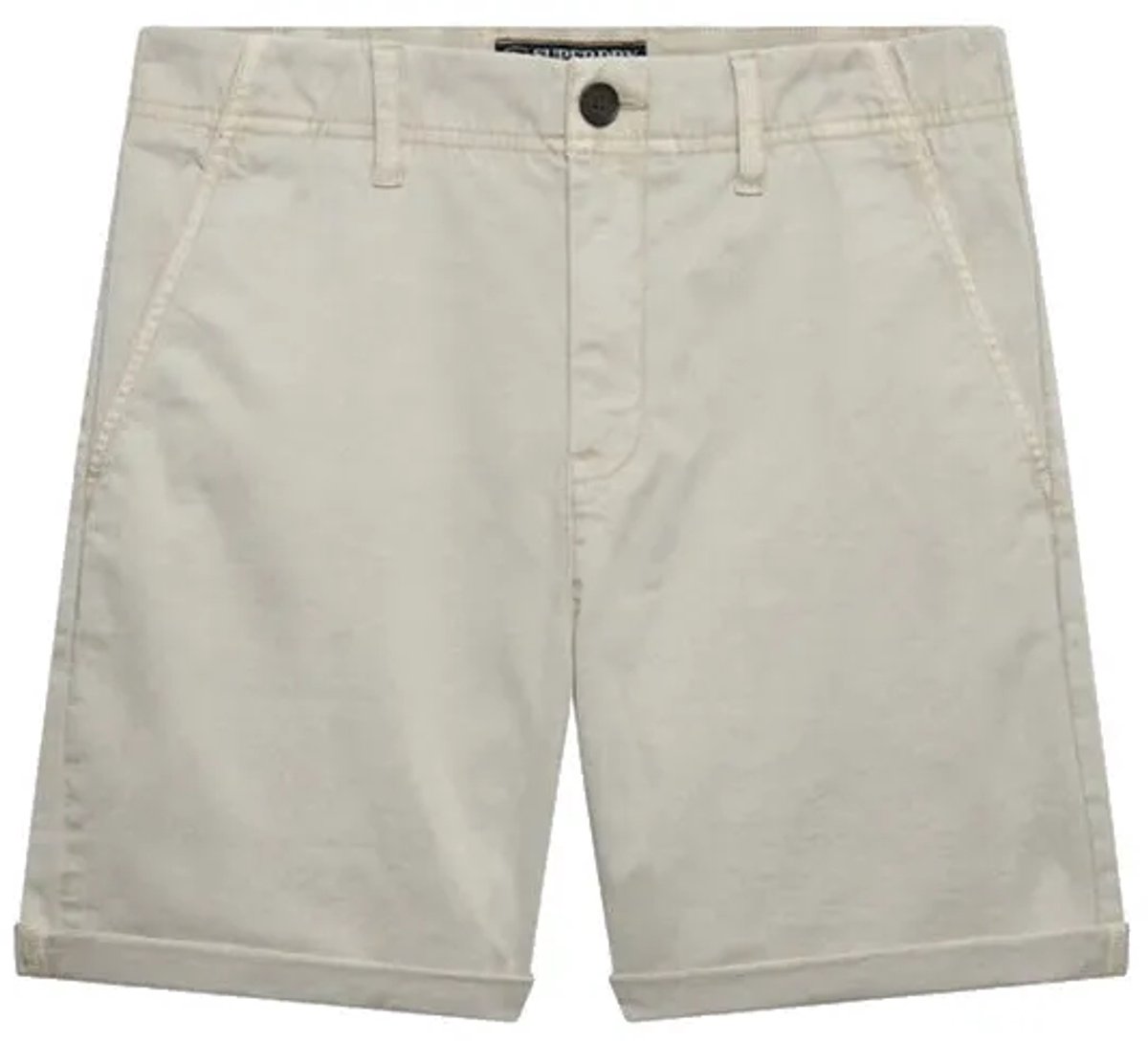 Superdry Chino Shorts Dames Korte broeken Grijs