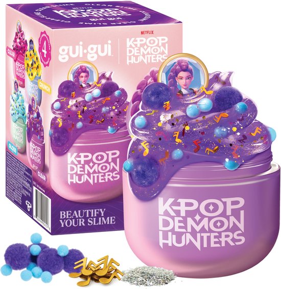 Gui Gui slijm - KPop Demon Hunters Rumi - Maak je eigen sprankelende en geurende KPop slime