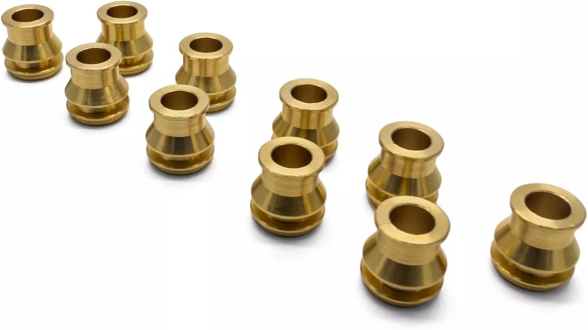 Radiator Klep Reducer - Verkleiner Inzetstuk - Verwarmingssysteem Aanpassen - Messing Materiaal - 15mm naar 8mm - Messing