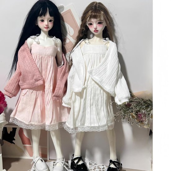 BJD Pop Kleding - Poppen Mode - Verkleden Poppen - Handgemaakt Ontwerp - 16-18 Inch - C — afbeelding 2