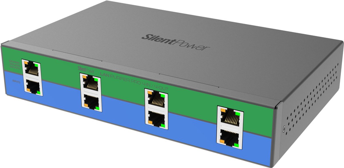 SilentPower LAN iPurifier Pro 4-In / 4-Out