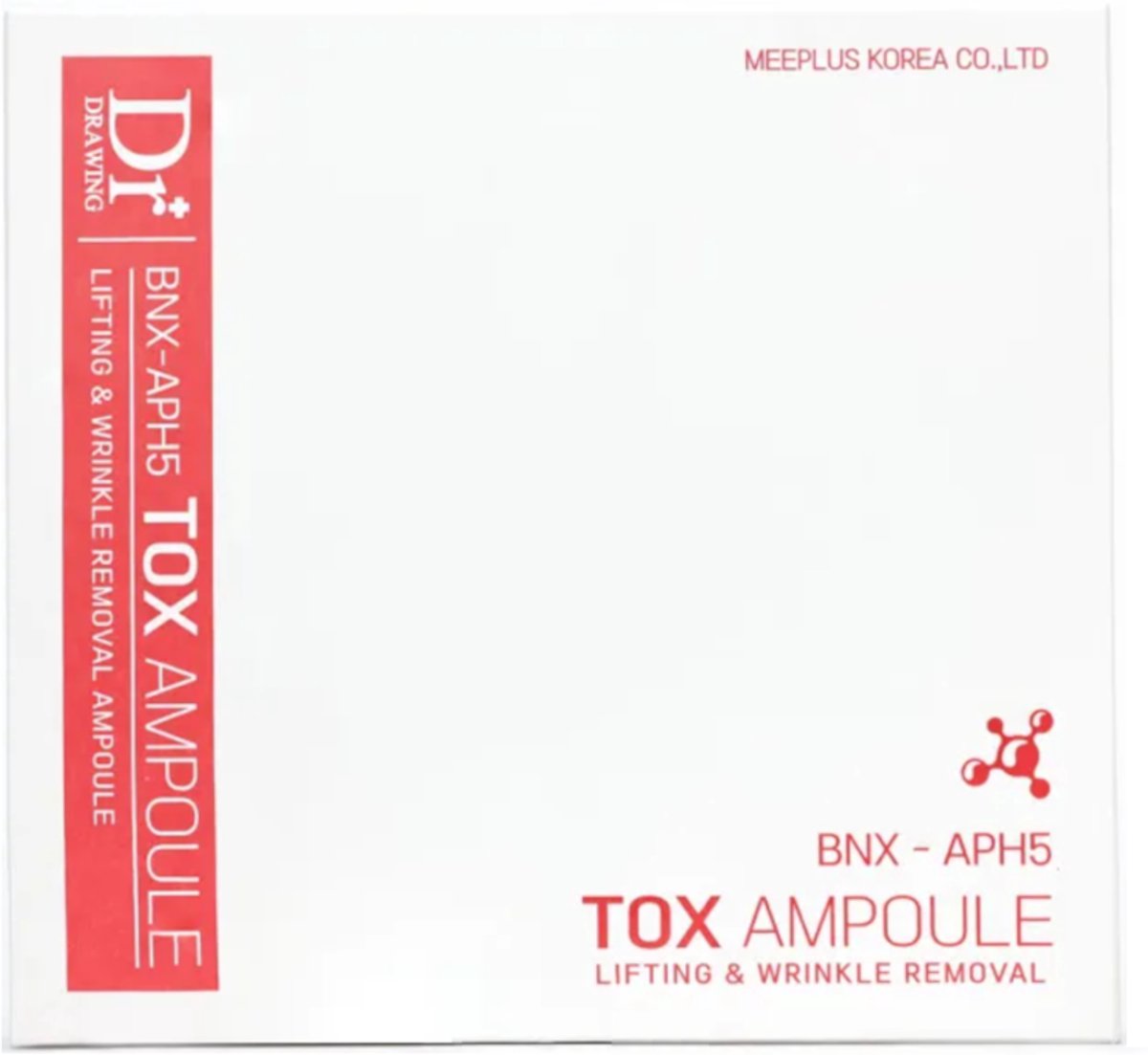 Dr. Drawing Tox Care Kit - 10 x 7 ml huidserum voor antiverouderingseffect