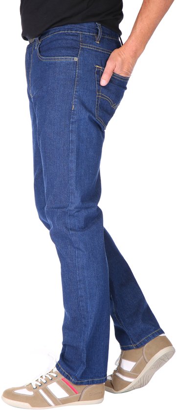 DJX Men's Jeans Model 121 stretch Regular - Couleur: Darkstone - Taille: 32/30