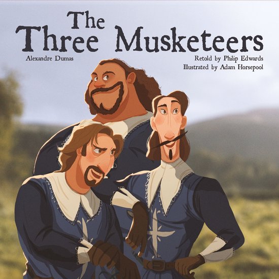 The Three Musketeers - cover