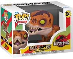 Jurassic Park Tiger Raptor vinylfiguur 2041 Unisex Funko Pop! - Neutraal - Standard