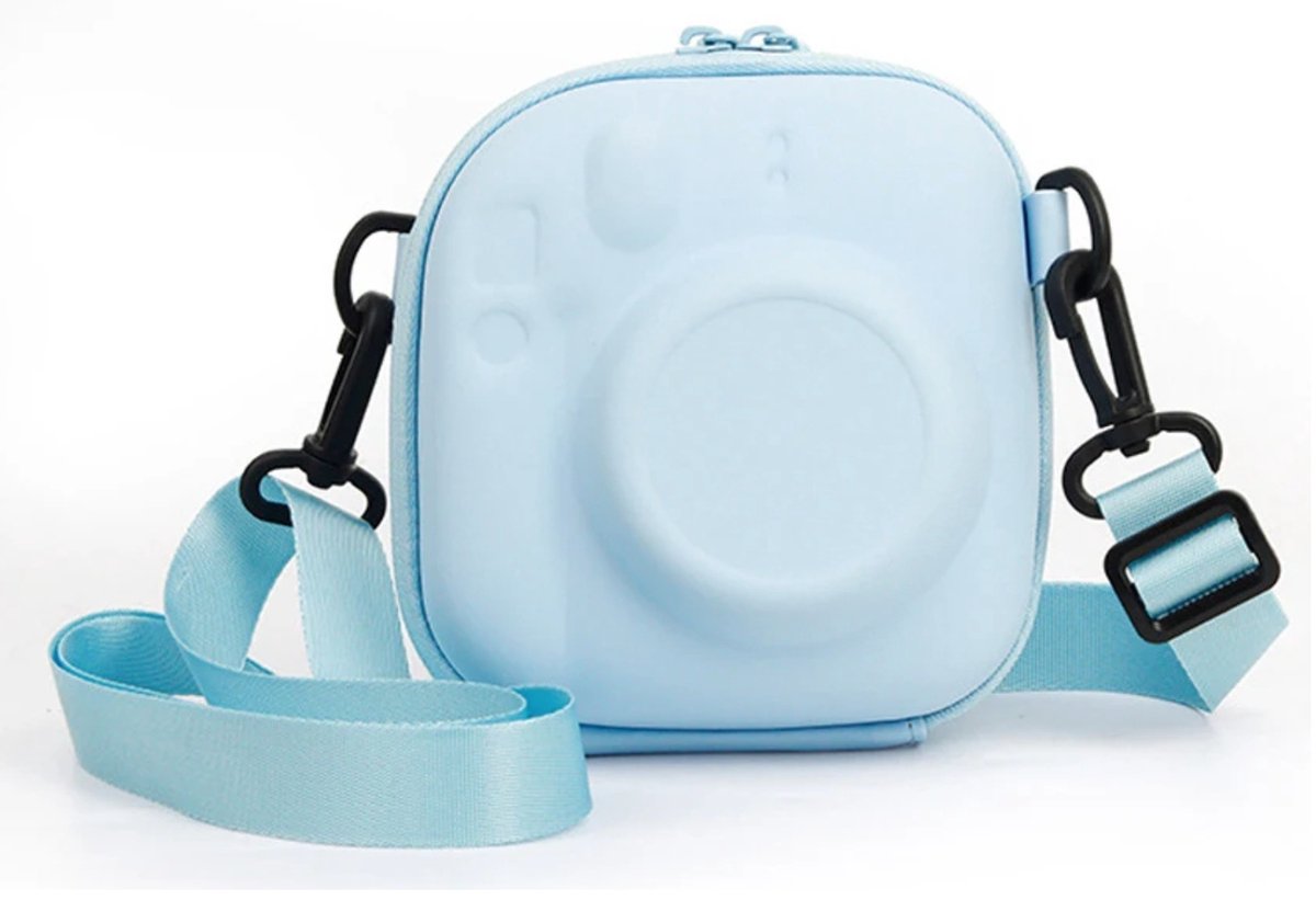 EtuiTab Serie - Cameratas - Fujifilm Instax Mini Compatibel - Blauw - Eco-leer