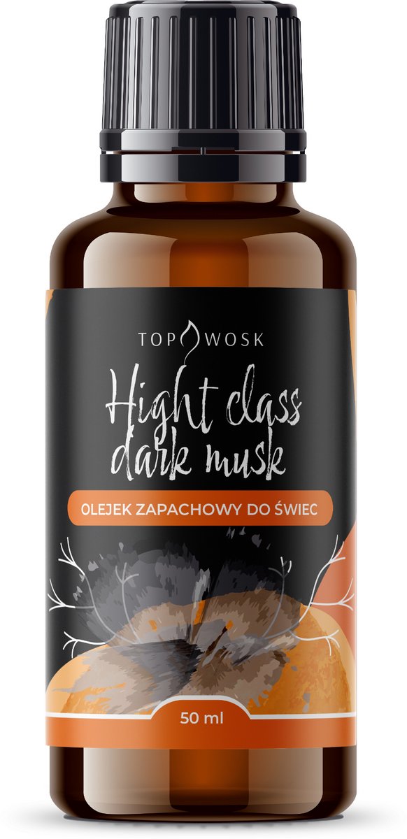 HIGH CLASS DARK MUSK - Geurolie - Luxe aroma - Intensief - Mysterieus - 50ml