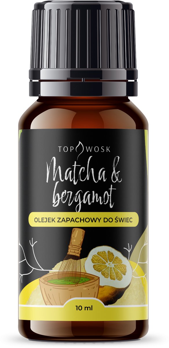 MATCHA AND BERGAMOT - Geurolie - Fris - Verkwikkend - Aziatisch geïnspireerd - 10 ml
