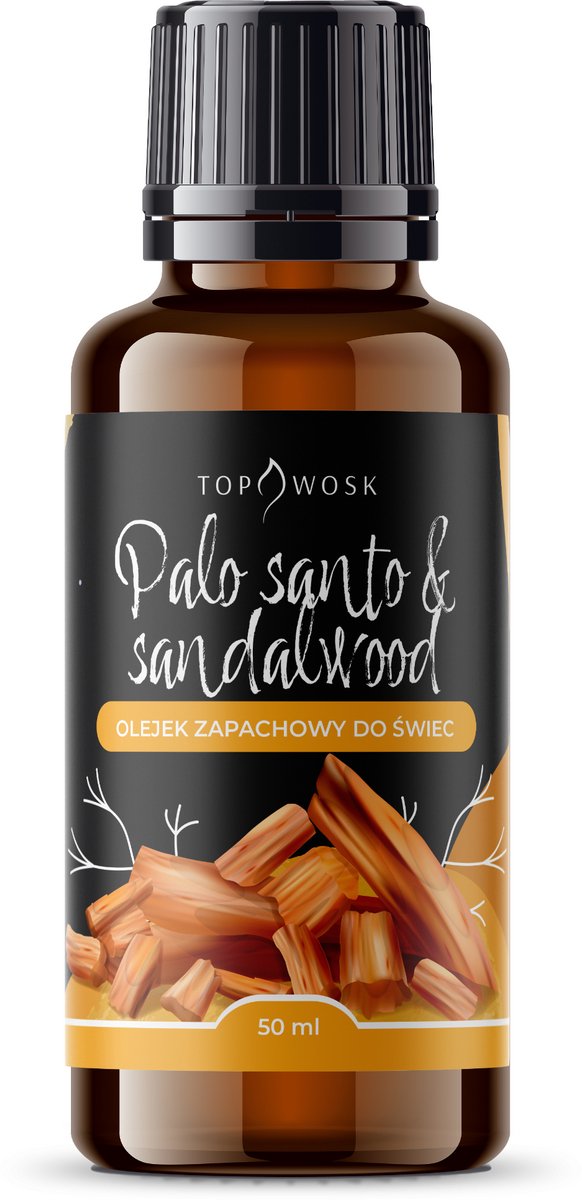 PALO SANTO AND SANDALWOOD - Geurolie - Mysterieus - Oriëntaals - Rustgevend - 50 ml