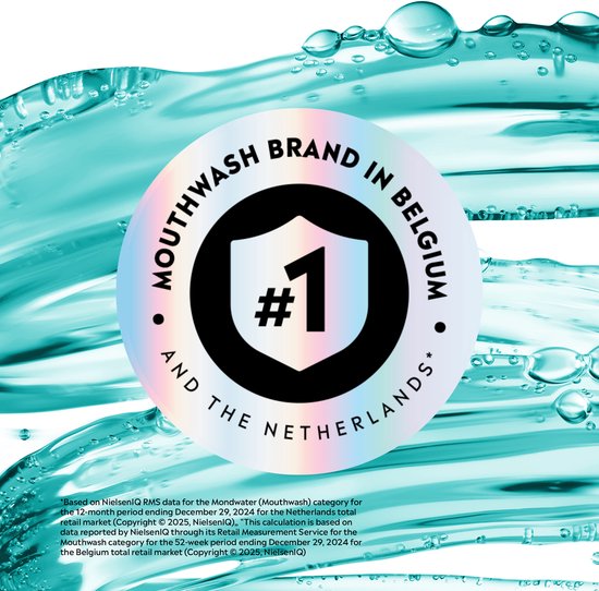Listerine Cool Mint mondwater - verfrissende mondwaterspoeling voor bestrijding van schadelijke bacteriën voor gezond tandvlees - 3x500ml
