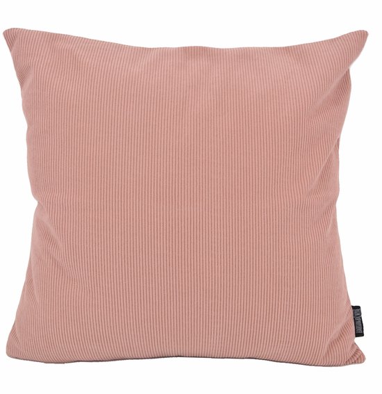 Sierkussen Coco Velours Vieux Rose | 45 x 45 cm | Velours côtelé