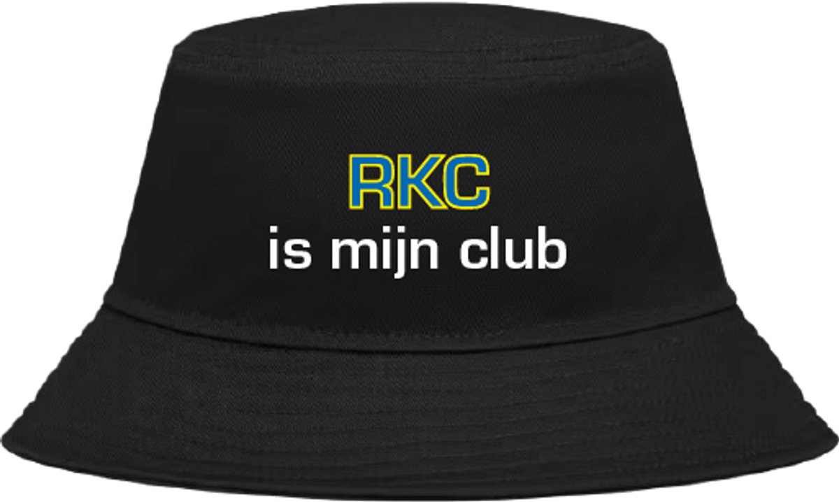 Buckethoed met tekst: RKC is mijn club.