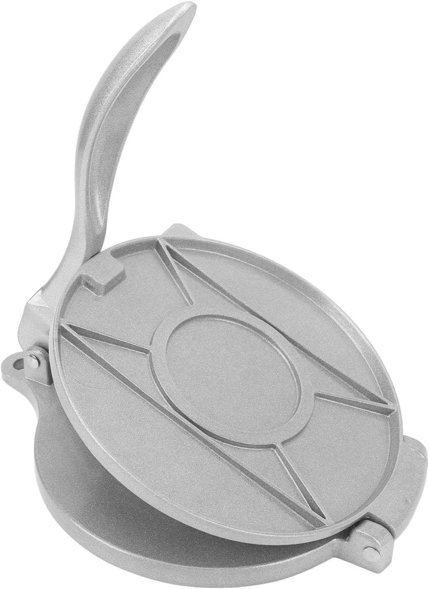 Tortillapers Keuken - Maïs Roti Maker - Zelf Wraps Maken - Stevige Aluminiumlegering - 10 Inch