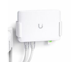 Muurbeugel Geschikt voor Ubiquiti UniFi USW-Flex-Mini 2.5G – Wandhouder voor Netwerk Switch – Wand- of Onder Bureau Montage – Compact Netwerk Accessoire – muurhouder