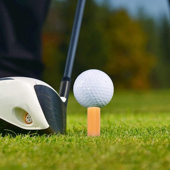 Driving range tee - 70mm - 2 stuks - Driver tee rubber - Golfaccesoires - Golftrainingsmaterialen - Afslaan - Golf tees - Golftee van Kaitoo — afbeelding 3