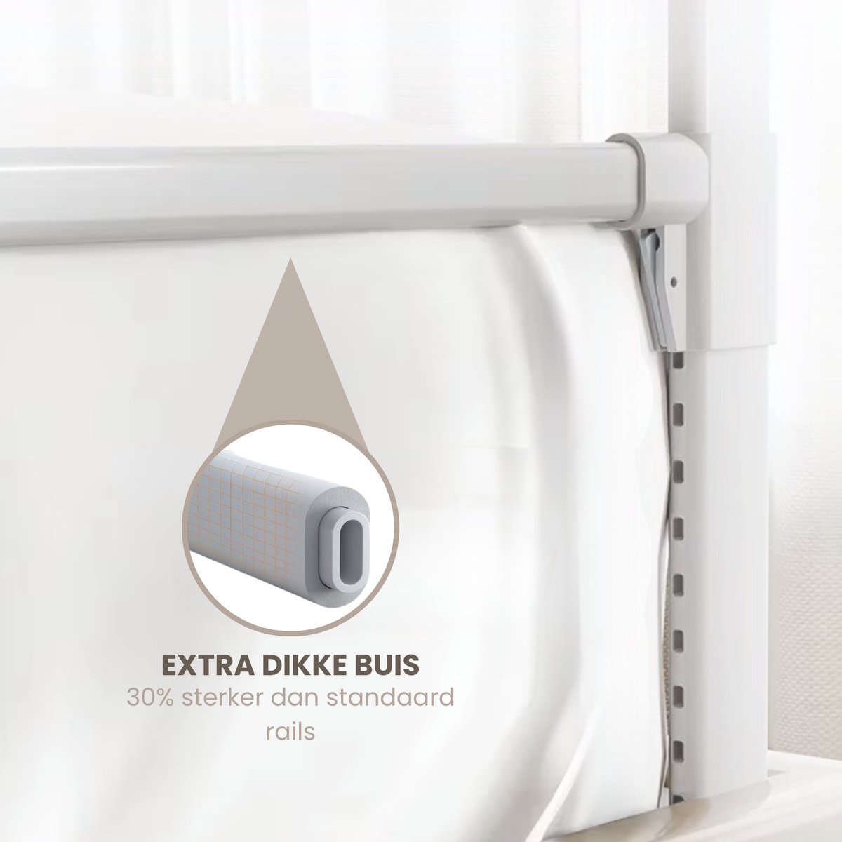 Babietec Babietec Extra Lang Bedhekje - afbeelding 4