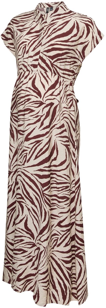 Vero Moda Maternity Jurk VMMJOSIE Zwangerschapsjurk pumice stone 1
