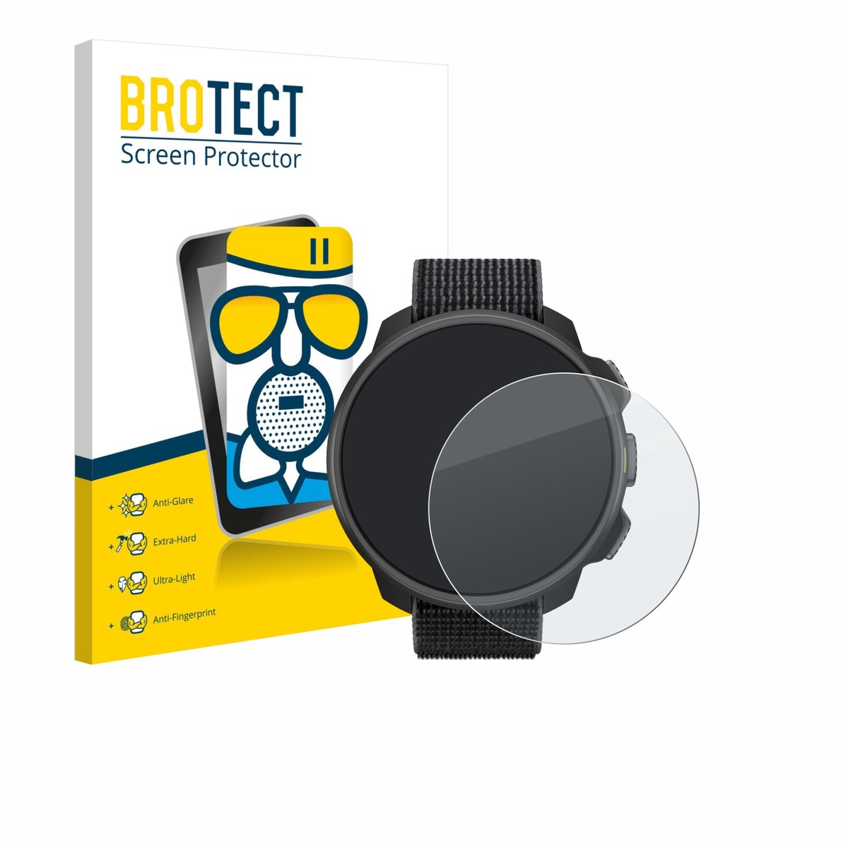 BROTECT - Screenprotector voor Suunto Nautic S - Folie Beschermfolie Beschermglas matte