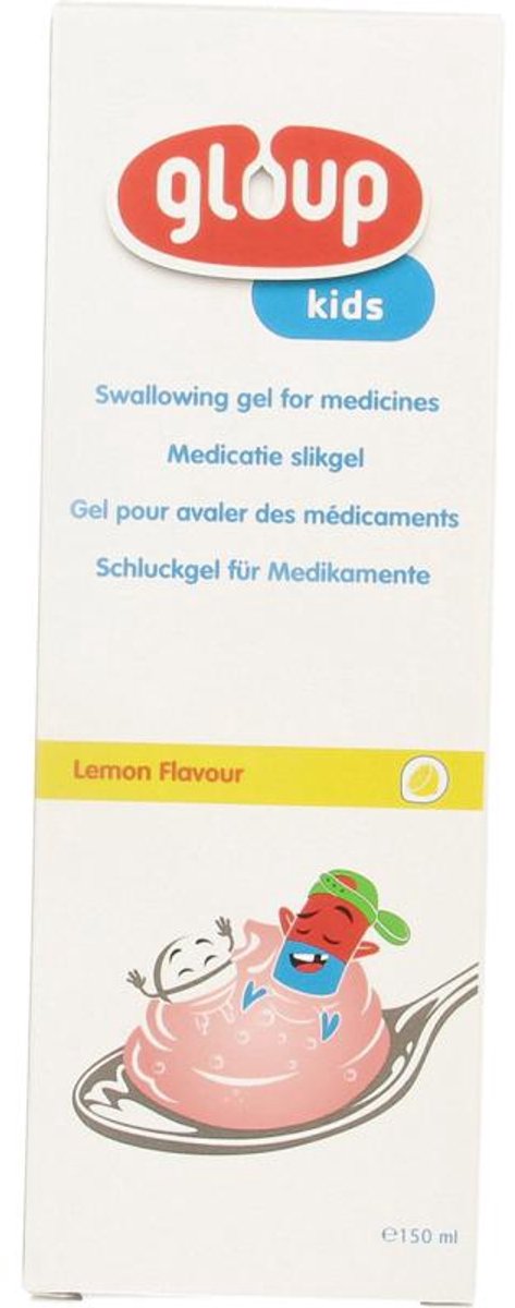 Gloup Kids Medicatie Slikgel - Tube 150ml