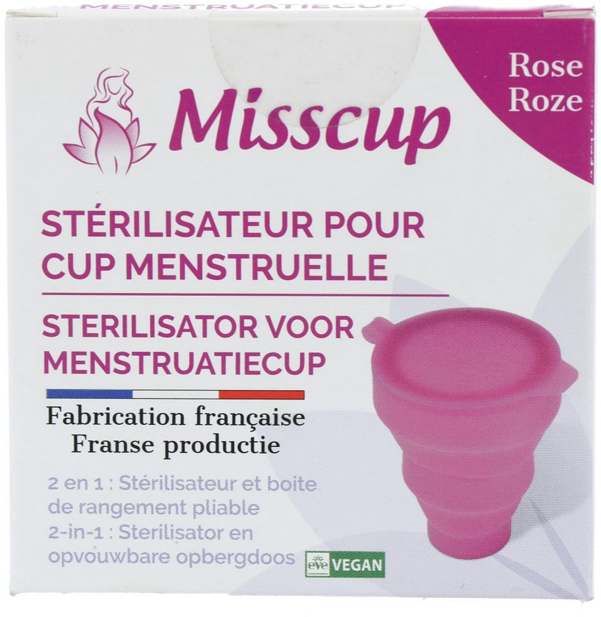 Eco Conseils Misscup Sterilisator voor Menstruatiecup (1 stuk)