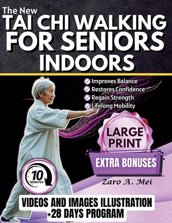 Tai Chi Walking for Seniors Indoors - cover