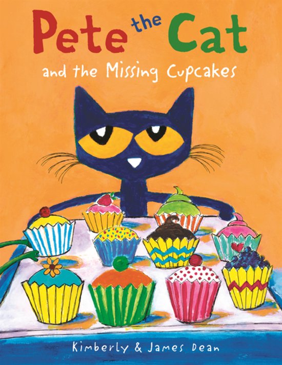 Pete the Cat and the Missing Cupcakes - cover
