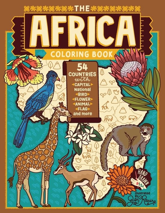 The Africa Coloring Book - cover