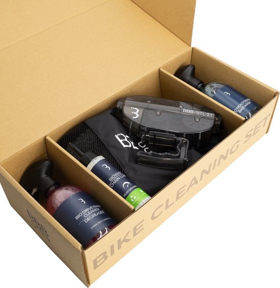 BBB Cycling Bike Cleaning Set - Fiets Schoonmaak Set - Kettingreiniger Fiets - Kettingolie Fiets Reinigingsset - Biologisch Afbreekbare Bike Cleaner - Plantaardige Formule Chain Cleaner - Fiets Cadeau - BTL-303 van BBB Cycling — afbeelding 4