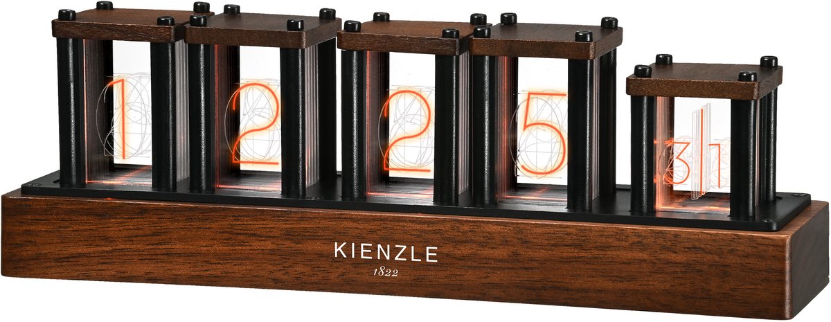 Kienzle Klok - LED-Nixie - Retro-design