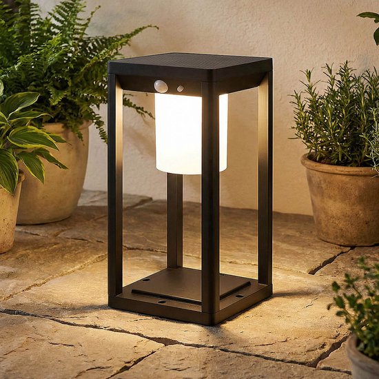 Staande solarlamp Cube | Warm wit licht