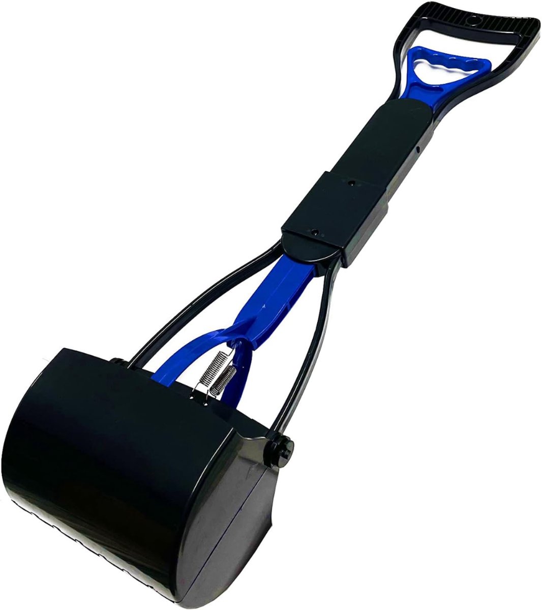 RONN® Hondenpoepschep - Honden - Hondenpoepzakjes - Zwart/Blauw - 60cm x 20cm x 60cm