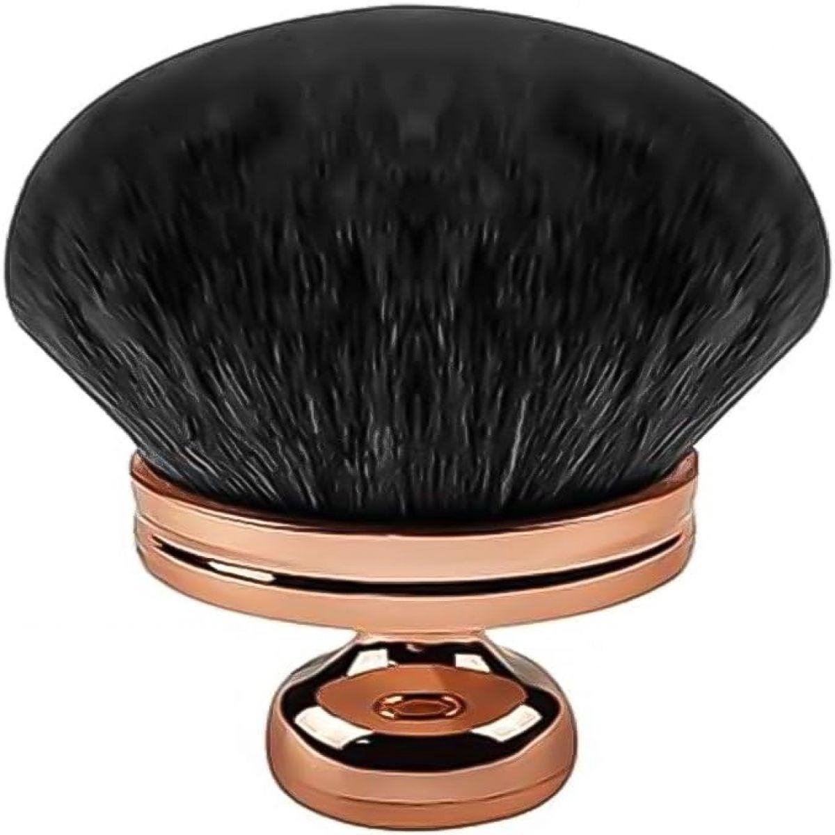 Foundationborstel - Poederborstel - Mushroomvormig - 1 Stuk - Gezicht + Lichaam - Dieproos