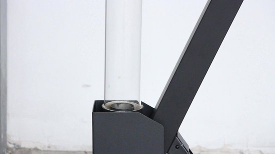 Green Flame BPH-R80-AB Outdoor Pellet Lounge Heater - 44.5x36x129.5 cm - Terrasverwarmer / Tuinhaard / Patio Heater