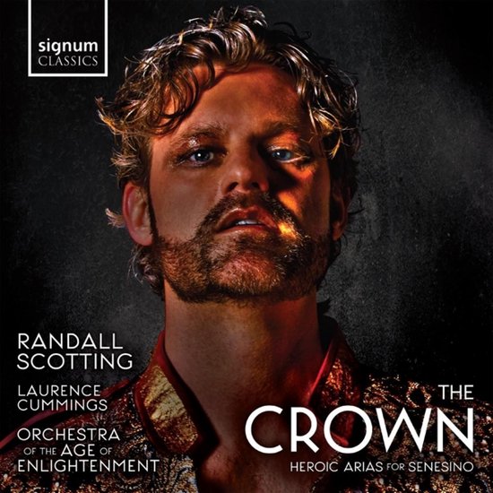 Randall Scotting in "The Crown: Heroic Arias for Senesino". Opname van Signum Classics.